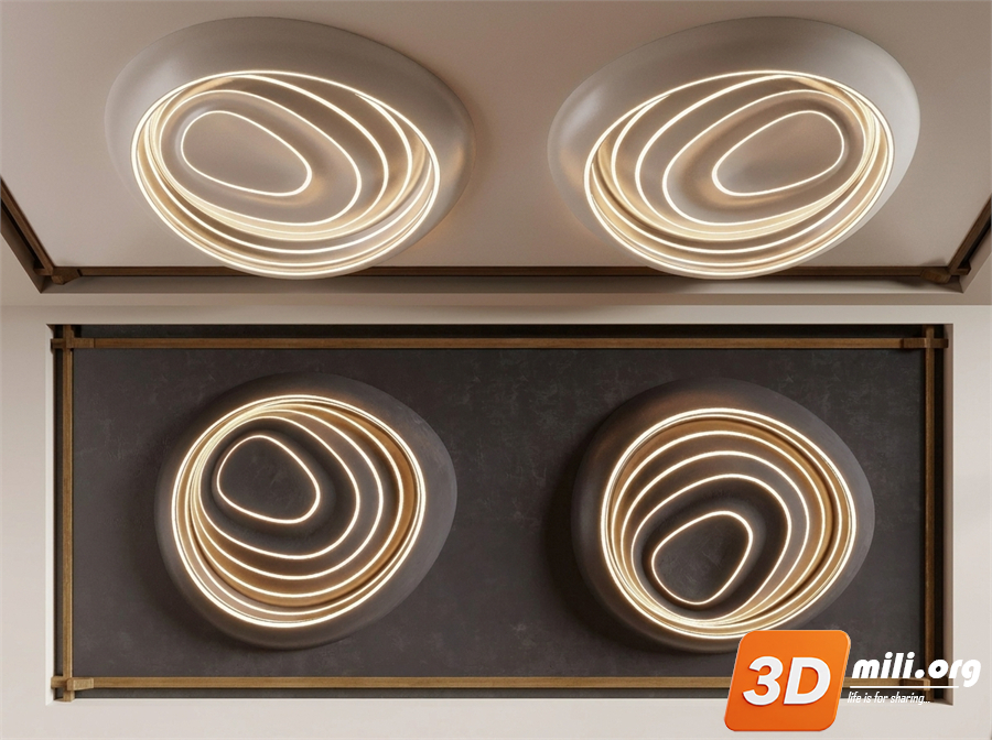 Ceiling Decoration Skp Files